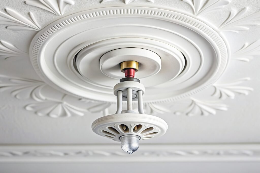 fire sprinkler installation in Vancouver home